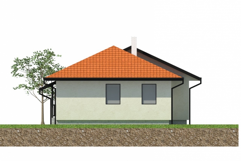 Montovaný dom typ 77 - vizuál