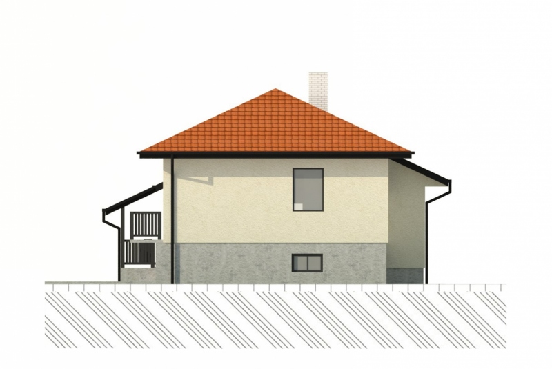 Montovaný dom typ 86 - vizuál