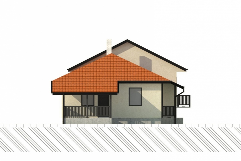 Montovaný dom typ 90 - vizuál