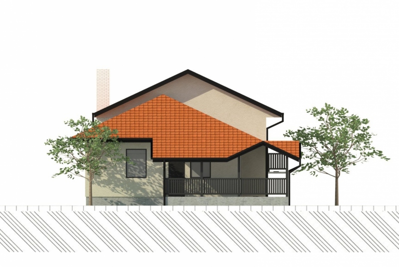 Montovaný dom typ 105 - vizuál