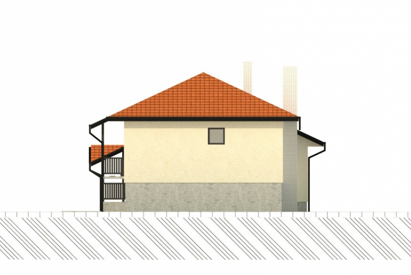 Montovaný dom typ 117 - vizuál