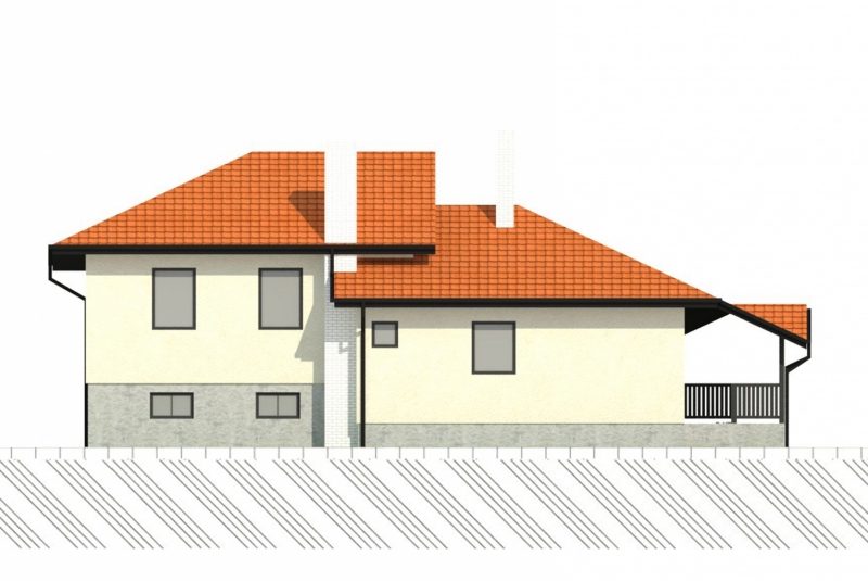 Montovaný dom typ 117 - vizuál