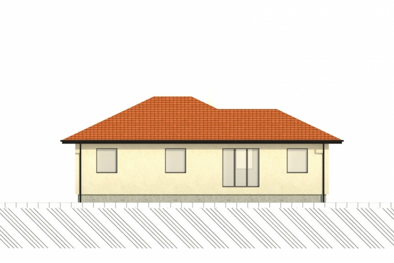 Montovaný dom typ 135a - vizuál